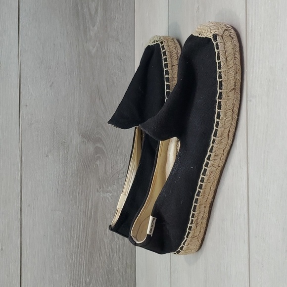 Anthropologie Soludos Womens Espadrille Platform Loafers slip on shoes sz 8.5 - Picture 2 of 11